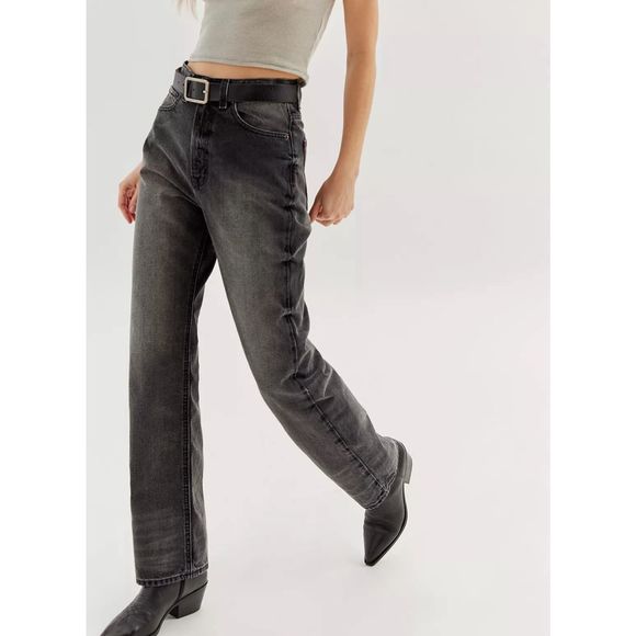 BDG Denim - BDG Urban Outfitters Stretch Cowboy Jean Size 32 Black Dark Wash